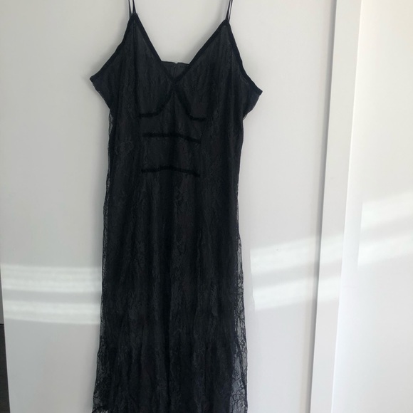 Bethany A-Line Slip Dress In 3X - Picture 2 of 3